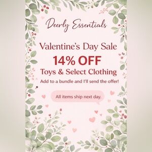❤️Valentine’s Day Sale❤️